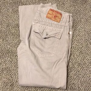 True Religion Brand Khaki World Tour Ricky 31 x 29